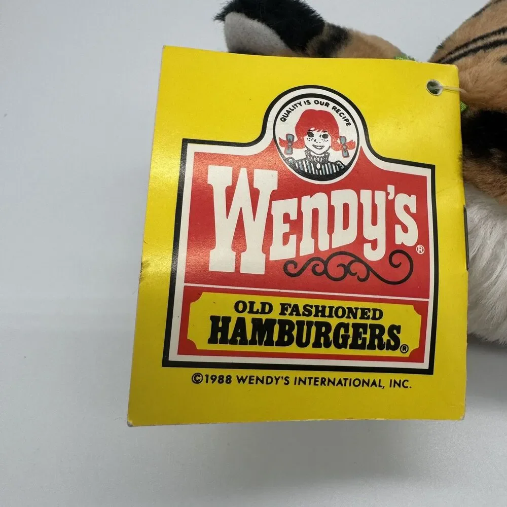 Wendy’s 1988 WWF Bengal Tiger Plush Promo NWT Vintage